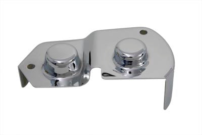 Starter Cover Chrome 1-Piece - V-Twin Mfg.