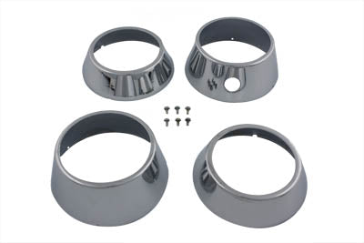 Tachometer and Speedometer Cover Set - V-Twin Mfg.