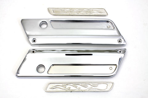 Saddlebag Latch Cover Set - V-Twin Mfg.