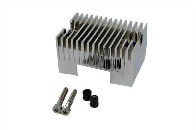 Chrome Die-Cast Volt Pack Cover - V-Twin Mfg.