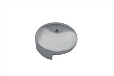 Chrome Generator 2-Brush End Cover - V-Twin Mfg.