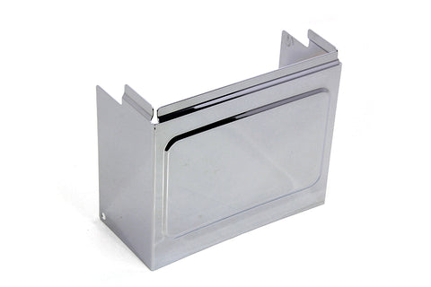 Chrome Embossed Battery Side Cover - V-Twin Mfg.