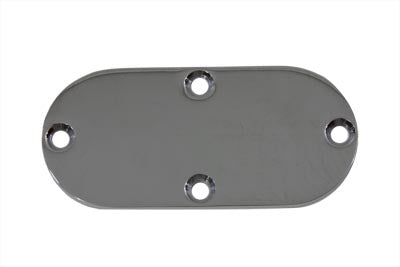 Oval Inspection Chrome - V-Twin Mfg.