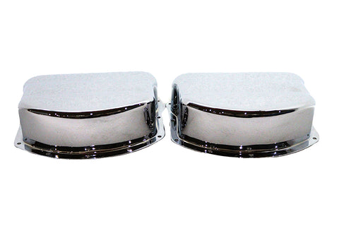 Panhead Cover Set Chrome - V-Twin Mfg.