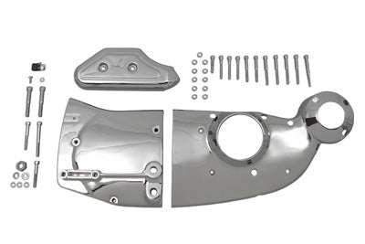 Chrome Cam and Sprocket Cover Kit - V-Twin Mfg.
