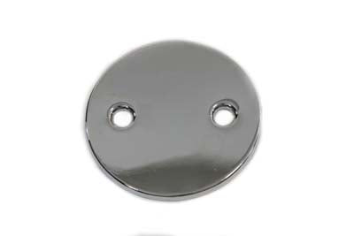 Flat Inspection Cover Chrome - V-Twin Mfg.
