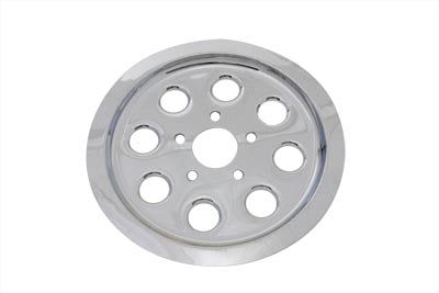 Rear Pulley Cover 61 Tooth Chrome - V-Twin Mfg.