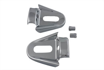 Rear Frame Cover Set Chrome - V-Twin Mfg.