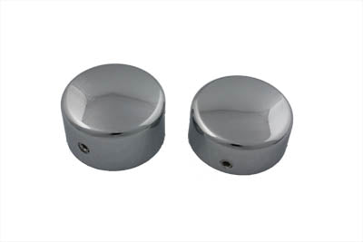 Swingarm Dome Cover Set Chrome - V-Twin Mfg.
