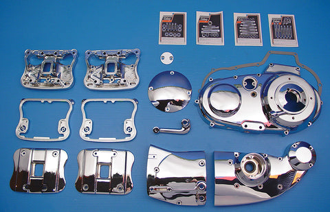 Chrome Engine Dress Up Kit - V-Twin Mfg.