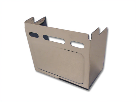 Chrome Embossed Battery Side Cover - V-Twin Mfg.