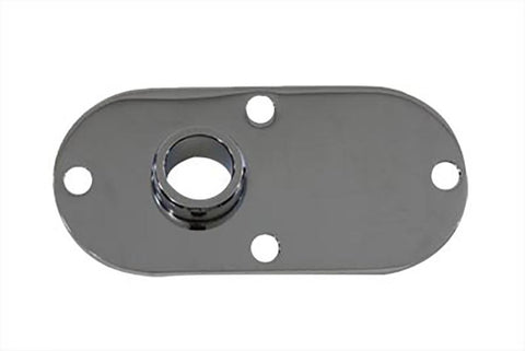 Oval Inspection Cover Chrome - V-Twin Mfg.