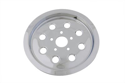 Chrome 65 Tooth Outer Pulley Cover - V-Twin Mfg.