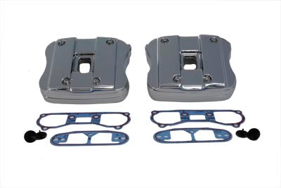 Rocker Box Cover Set Chrome - V-Twin Mfg.