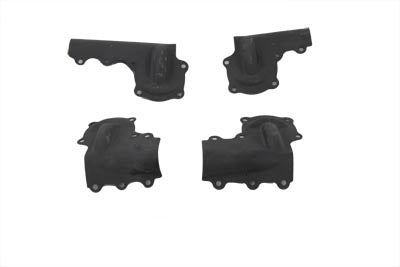 Knucklehead Rocker Arm Cover Set Parkerized - V-Twin Mfg.