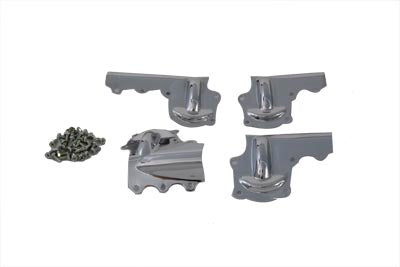 Replica Rocker Arm Cover Set Chrome - V-Twin Mfg.