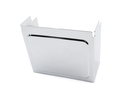 Battery Side Cover Chrome Embossed - V-Twin Mfg.