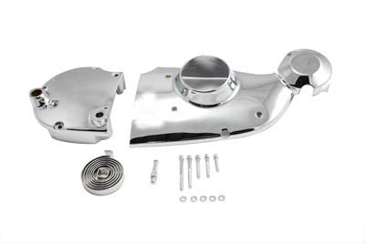 Chrome Cam and Sprocket Cover Kit - V-Twin Mfg.
