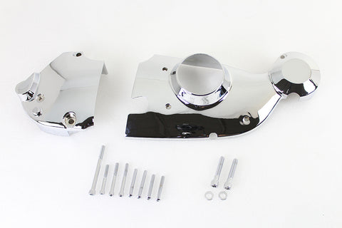 Chrome Cam and Sprocket Cover Kit - V-Twin Mfg.