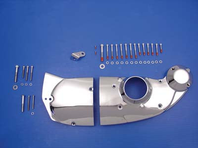 Chrome Cam and Sprocket Cover Kit - V-Twin Mfg.