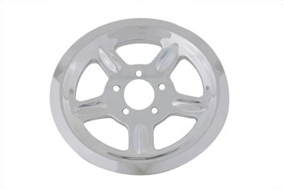Chrome Rear Pulley Cover 68 Tooth - V-Twin Mfg.