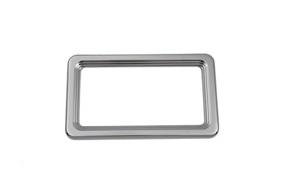 License Plate Frame Chrome Billet - V-Twin Mfg.