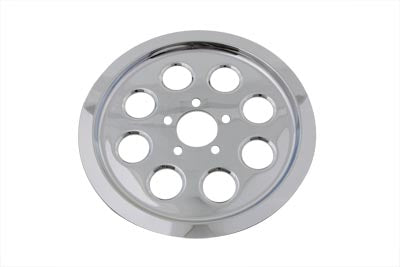 Outer Pulley Cover 70 Tooth Chrome - V-Twin Mfg.