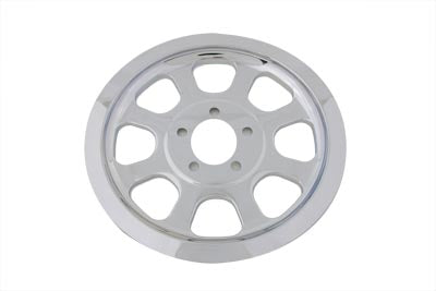Outer Pulley Cover 70 Tooth Chrome - V-Twin Mfg.
