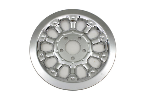 Magnum Pulley Cover 70 Tooth Chrome - V-Twin Mfg.