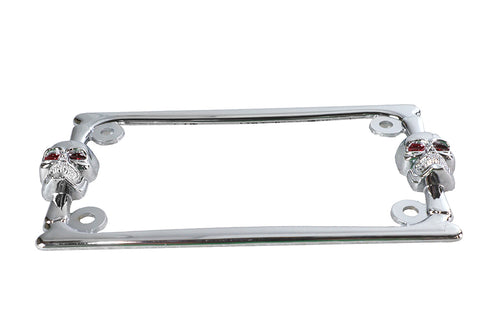 License Plate Frame Chrome - V-Twin Mfg.