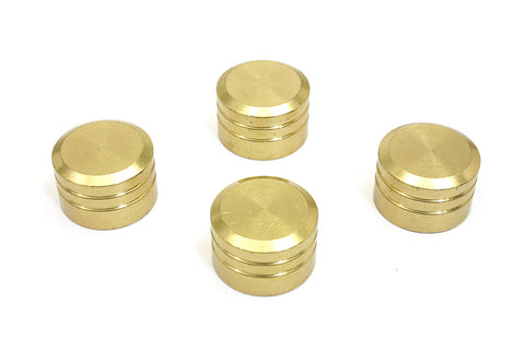 Brass Cylinder Head Bolt Cover - V-Twin Mfg.