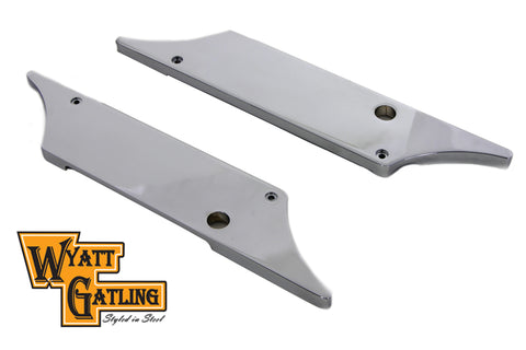 Wyatt Gatling Saddlebag Face Plate - V-Twin Mfg.