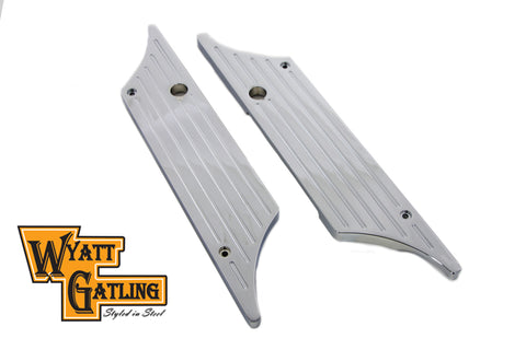 Wyatt Gatling Saddlebag Face Plate - V-Twin Mfg.