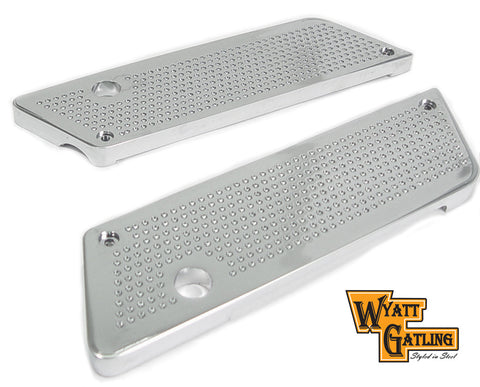 Wyatt Gatling Saddlebag Face Plate - V-Twin Mfg.
