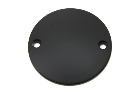 Black Smooth Domed Ignition System Cover - V-Twin Mfg.