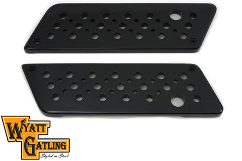 Wyatt Gatling Saddlebag Face Plate - V-Twin Mfg.