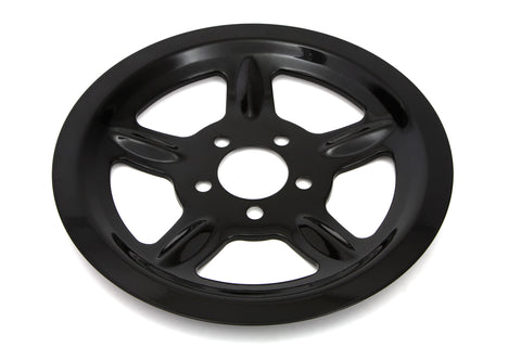 Black Rear Pulley Cover 68 Tooth - V-Twin Mfg.