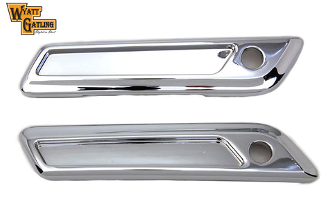 Wyatt Gatling Saddlebag Face Plate Set - V-Twin Mfg.