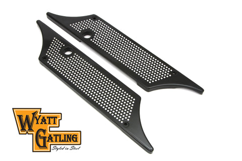 Wyatt Gatling Saddlebag Face Plate - V-Twin Mfg.
