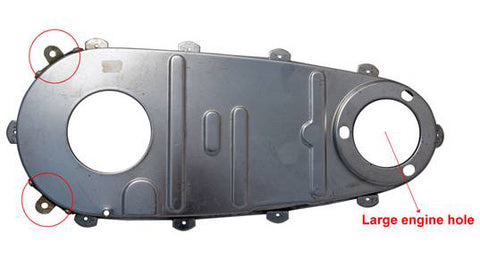 Raw Inner Primary Cover - V-Twin Mfg.