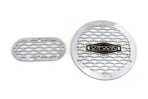 Vented V-Twin Derby and Inspection Cover Kit - V-Twin Mfg.