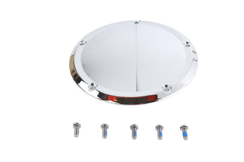 5-Hole Derby Cover Chrome - V-Twin Mfg.
