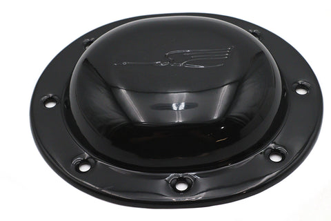 Replica Bird Style Derby Cover Black - V-Twin Mfg.