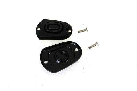 Rear Master Cylinder Cover Black - V-Twin Mfg.