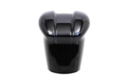 Gloss Black Hulk Style Horn Cover - V-Twin Mfg.