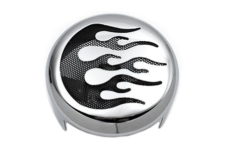 Flame Accent Horn Cover - V-Twin Mfg.