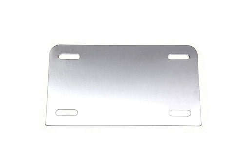License Plate Frame Backing Plate Chrome - V-Twin Mfg.