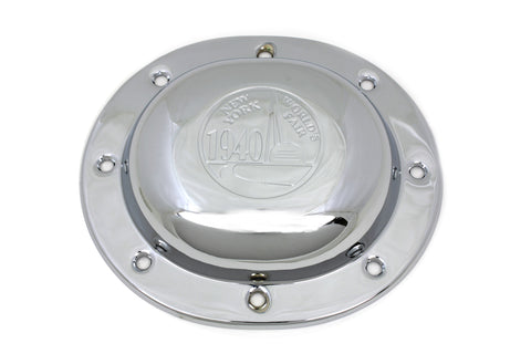 Chrome Derby Cover World's Fair - V-Twin Mfg.