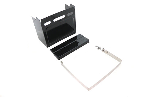 Black Battery Cover Kit - V-Twin Mfg.