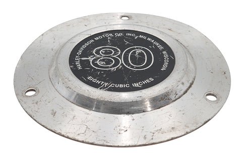 3-Hole Derby Cover Chrome - V-Twin Mfg.